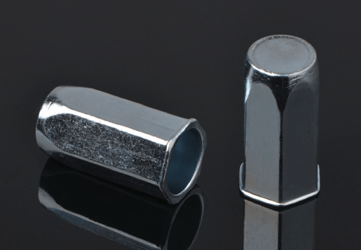 Ocel Reduce Hex Hex Full-Hex Body Nut Nut Closed End typ